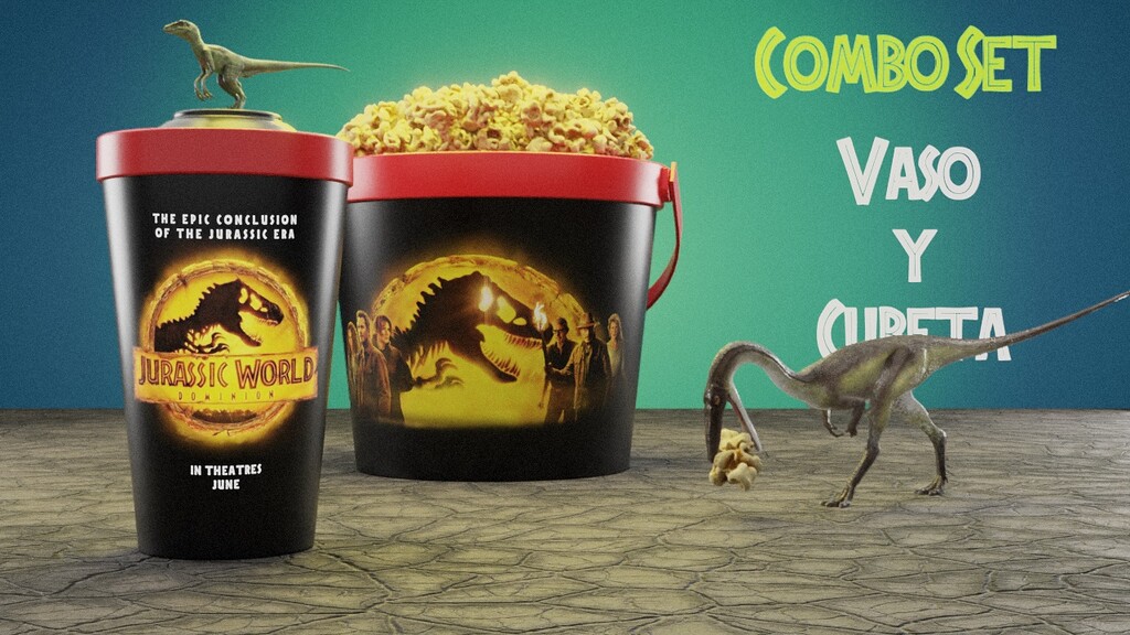 4103 - Jurasic Movie Combo