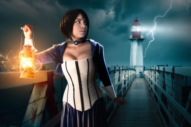 Fotografía conceptual temática de Bioshock.